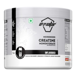 Avvatar Creatine Monohydrate | 100G | Unflavoured