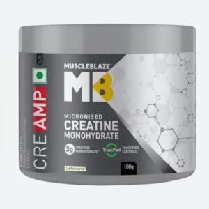MuscleBlaze Micronised Creatine Monohydrate CreAMP 100g Powder