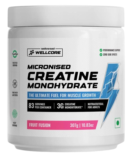 Wellcore Micronised Creatine Monohydrate 307g Powder